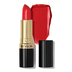 Revlon Super Lustrous Creme Lipstick, Creamy Formula, 725 Love That Red, 0.15 oz Gloss Lipgloss