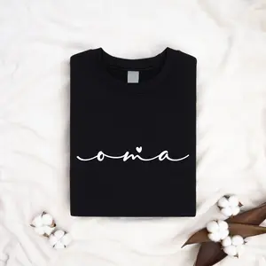 Oma T-shirt, Pregnancy Announcement Shirt, New Oma Gift Tee, Baby Reveal Short Sleeve, Mom Life Funny T-shirts, Oma Birthday Shirts, Blessed Oma Tees.