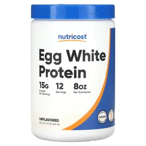 Nutricost Egg White Protein, Unflavored, 8.1 oz (227 g)