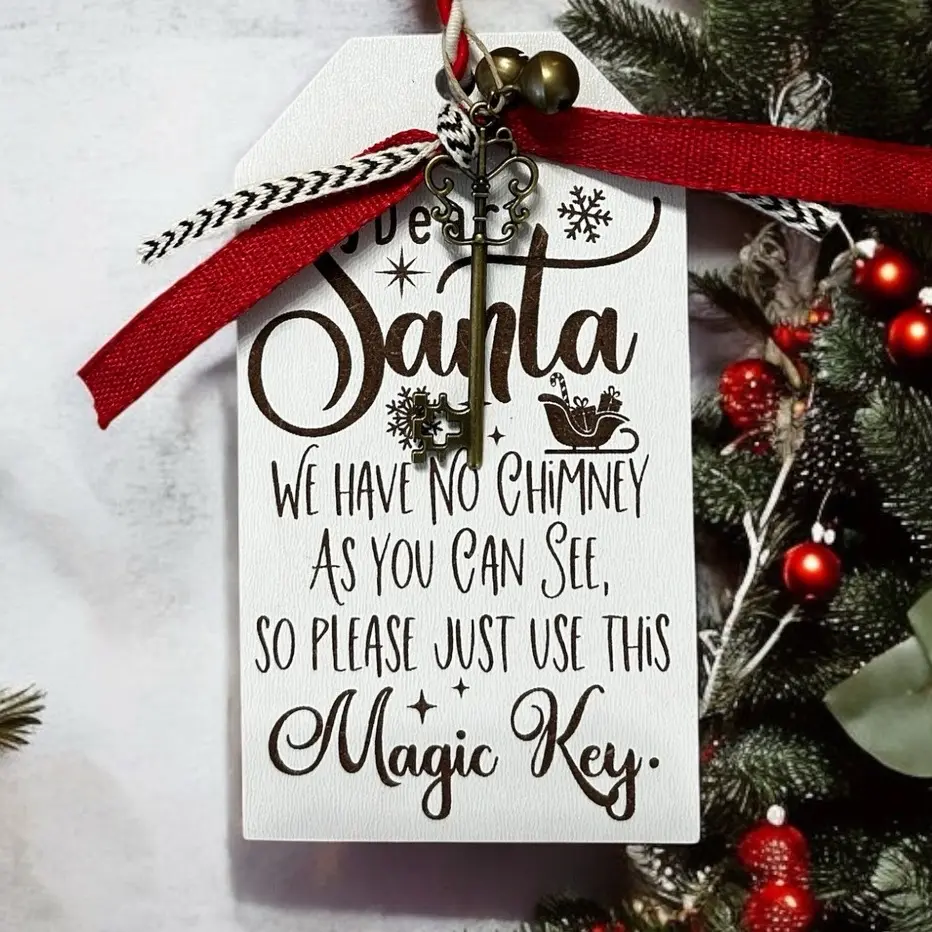 Santa's Magic Key for a home with no chimney