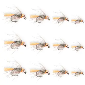 Barbless Blow Torch Nymph Fly for Trout Fishing Euro Nymphing Sizes 12 14 16