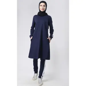 Side detailed White Stripes Sport Gym Set