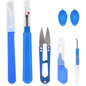 7 count Seam Ripper Set, Thread  Stitch Remover Tool with Protective Caps for Sewing Knitting Embroidery Quilting  Stitching Fabric Crafts Supplies