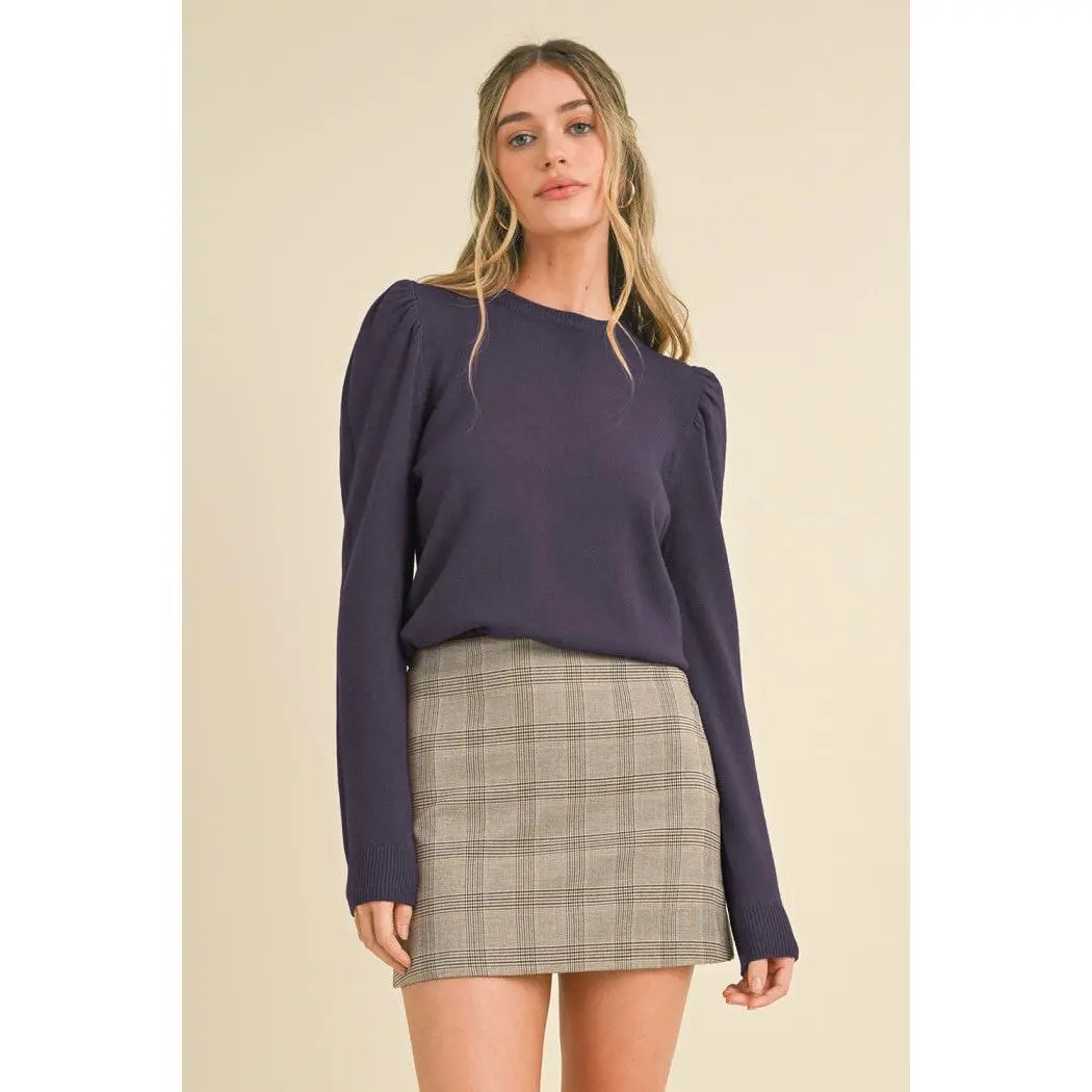 Puff Sleeve Sweater