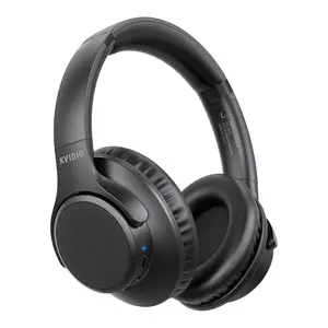 Bluetooth Headphones Wireless Over Ear, Up to 65 Hours Playtime, Hi-Fi Stereo Audio, Lightweight Foldable Design with Mic