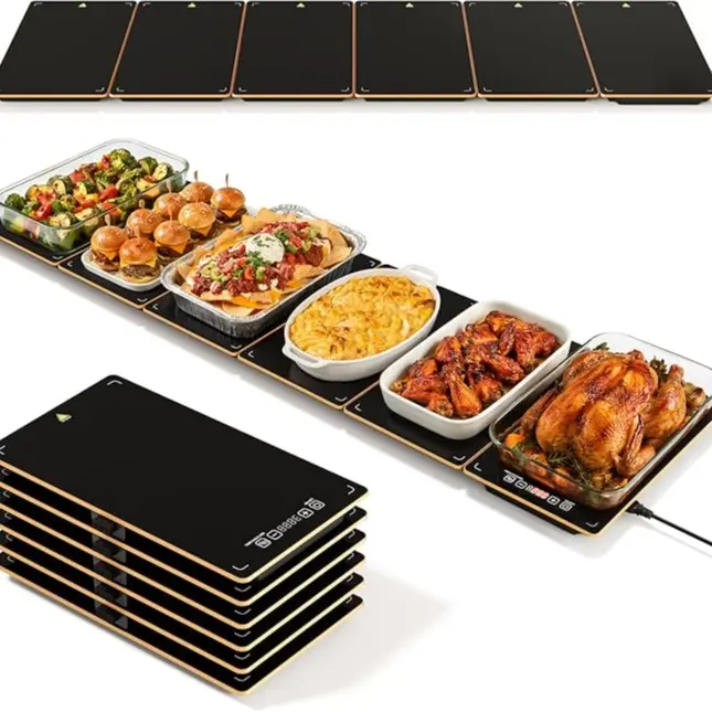 6 Plates black