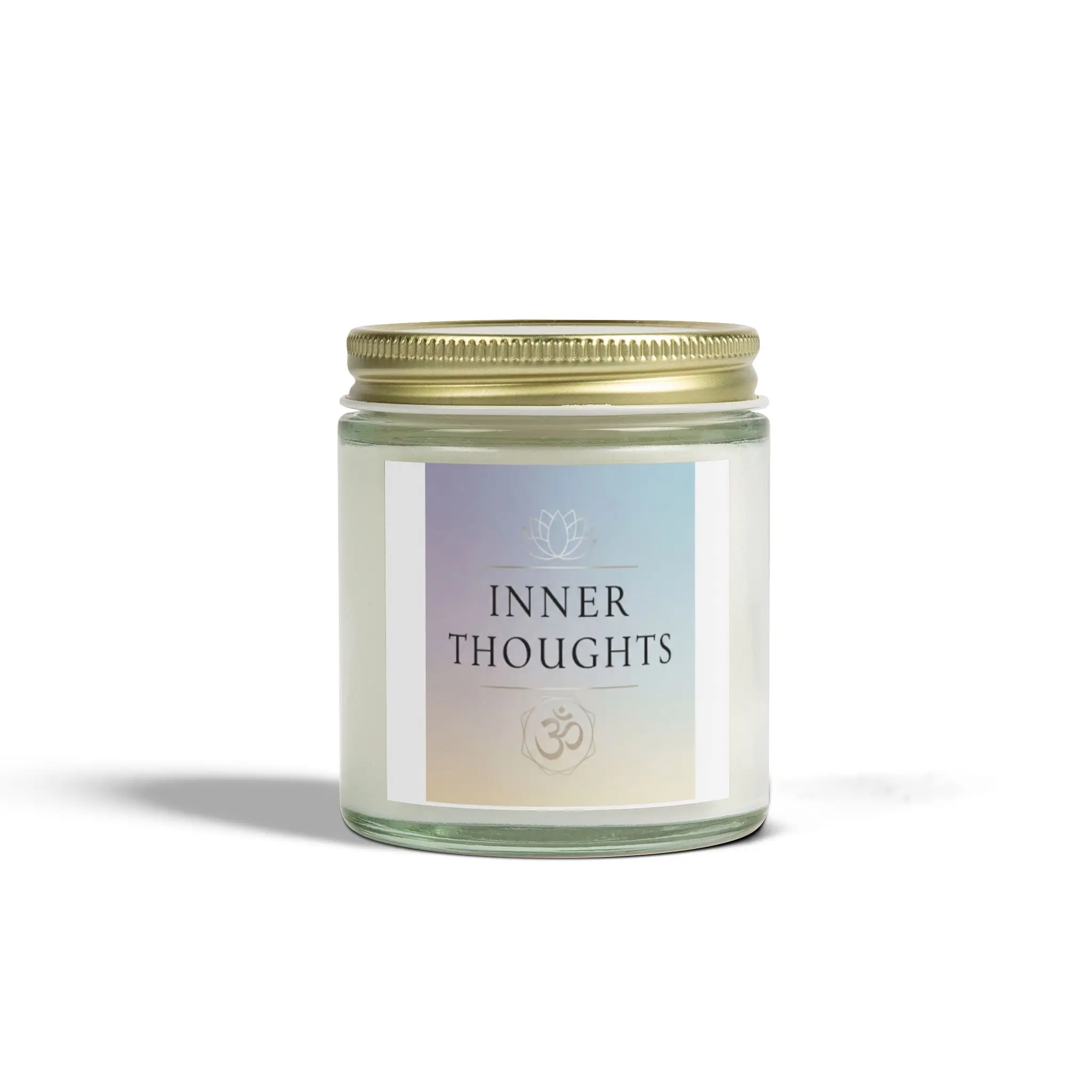 Calming Scented Candle, Inner Thoughts, Aromatherapy Gift, Relaxation Candle, Soy Wax Candle, Home Fragrance, Mindfulness Gift