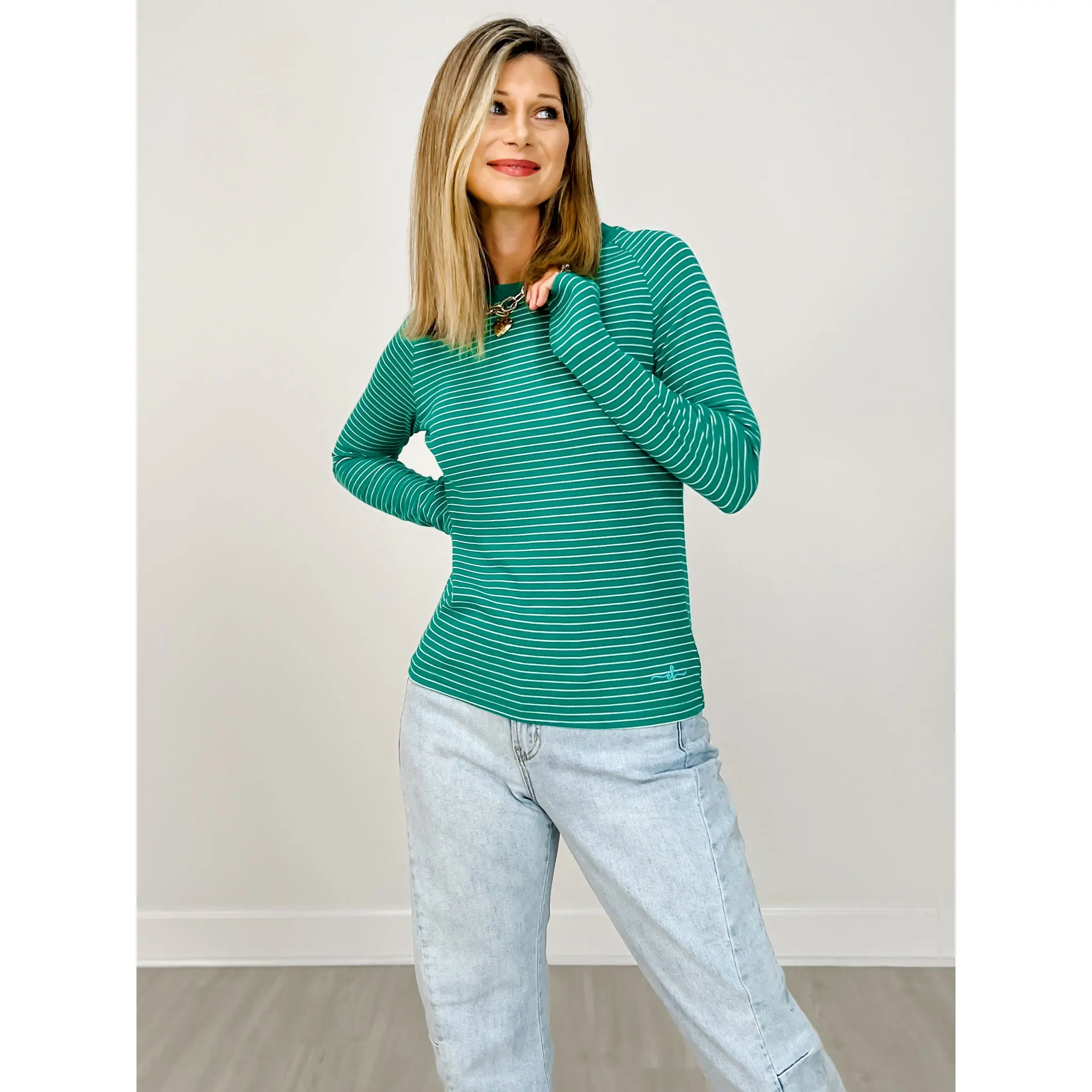 The Miller Striped Long Sleeve Top