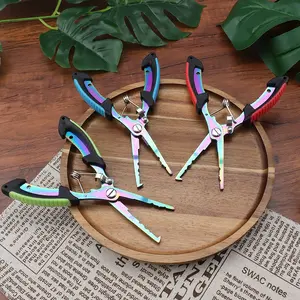 Multifunctional Fishing Plier with Storage Bag, Stainless Steel Fishing Plier, Fishing Line Cutter, Outdoor Fishing Accessories, Fishing Gear