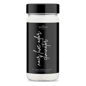 Home "Noir Luxe" Sea Salt, Ozone, & Black Plum Natural Carpet Powder, Mattress & Upholstery Freshener, Odor Eliminator For Homes With Kids & Pets