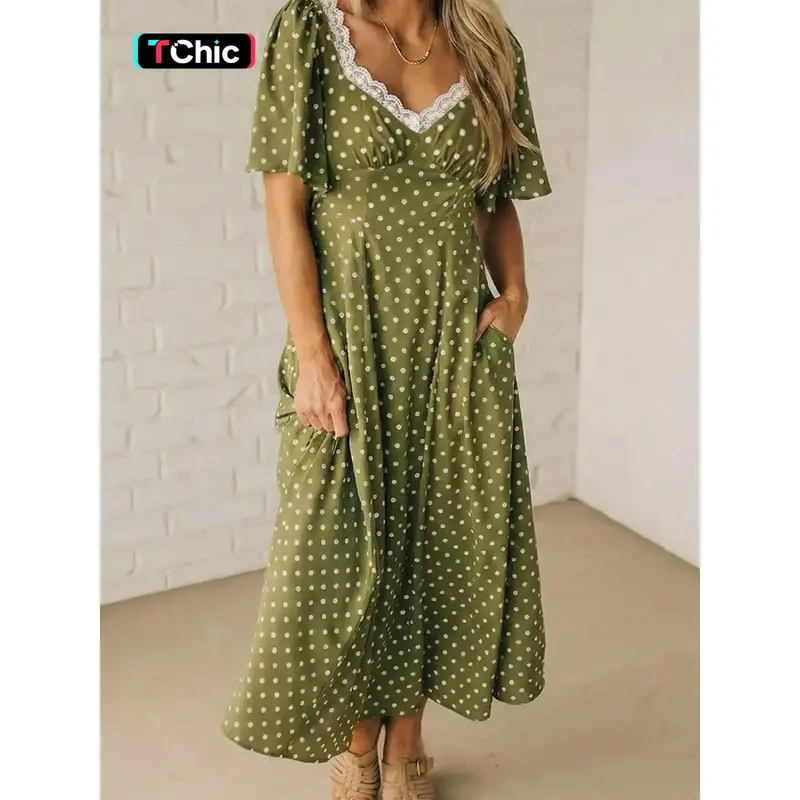 majorelle polka dot dress - TikTok Shop majorelle polka dot dress - TikTok Shop