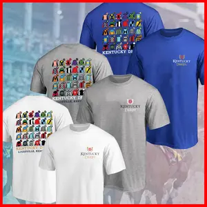 2024 Kentucky Derby 150 Jockey Lineup Both Sided T Shirt Unisex Cotton Shirts Trending Shirt All Size
