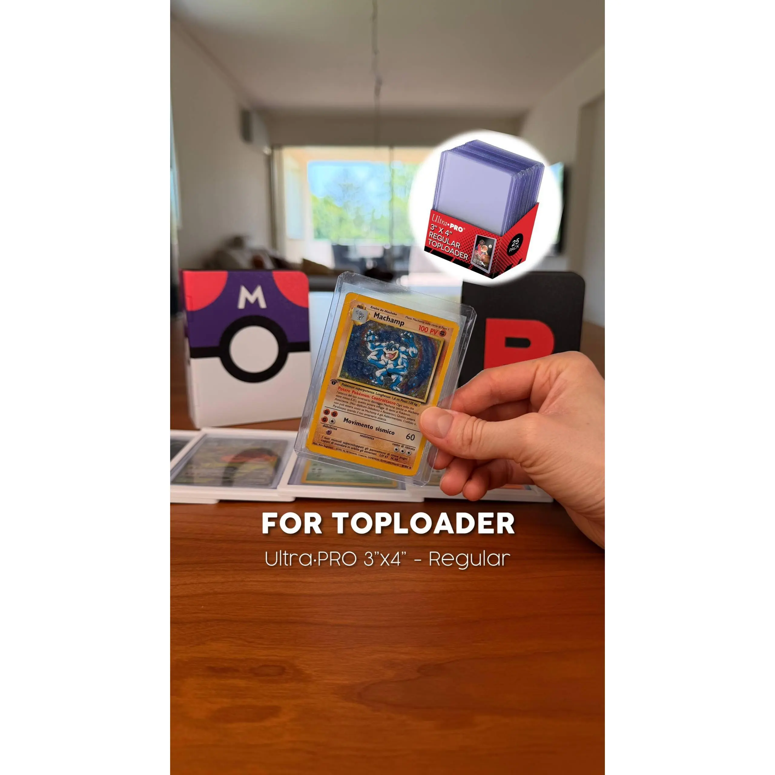 6 or 12 Page Ultra Pro Toploader Card Binder 3D Printed Trading Card Storage Book, Sliding Page TCG Album, Premium Card Display Organizer Card Sleeve - TikTok Shop 6 or 12 Page Ultra Pro Toploader Card Binder 3D Printed Trading Card Storage Book, Sliding Page TCG Album, Premium Card Display Organizer Card Sleeve - TikTok Shop