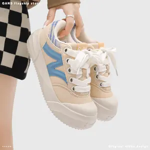 Q-AND women's versatile casual sports shoes are comfortable, breathable, thick-soled and height-increasing, making them suitable for outdoor sports and running enthusiasts