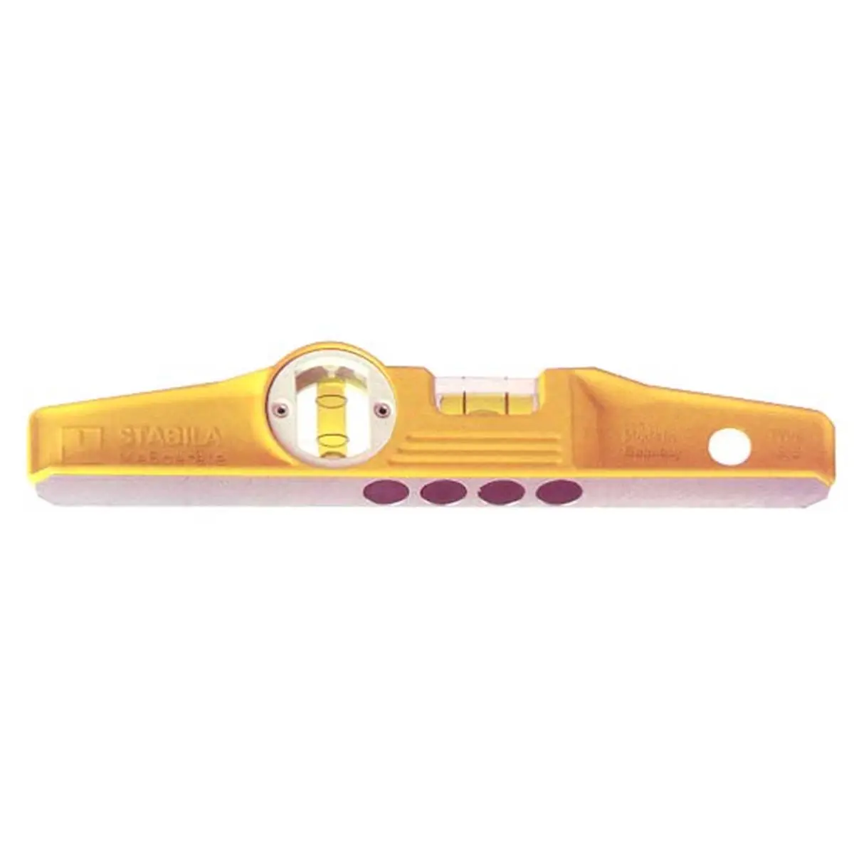 212 MAIN Stabila 25100 10 in. Magnetic Die-Cast Torpedo Level, Portable Physical Measuring Tool for Tools & Hardware Use