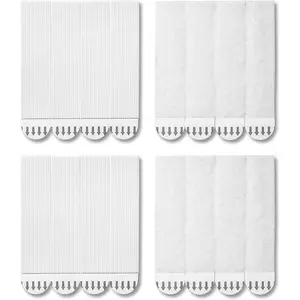 28-Pairs(56 Strips) Large Picture  Strips, Removable Hook and Loop Tape, Picture Hanger  Free, Adhesive Strips for Frame  and Christmas Decorations, Heavy Duty