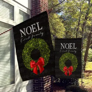 Custom Christmas Flag - Holiday Flag - Merry Christmas Flag - Santa Flag - House Flag - Garden Flag - Personalized Flag - Monogrammed Flag - Gift For Him - Gift For Her - Decor Garden
