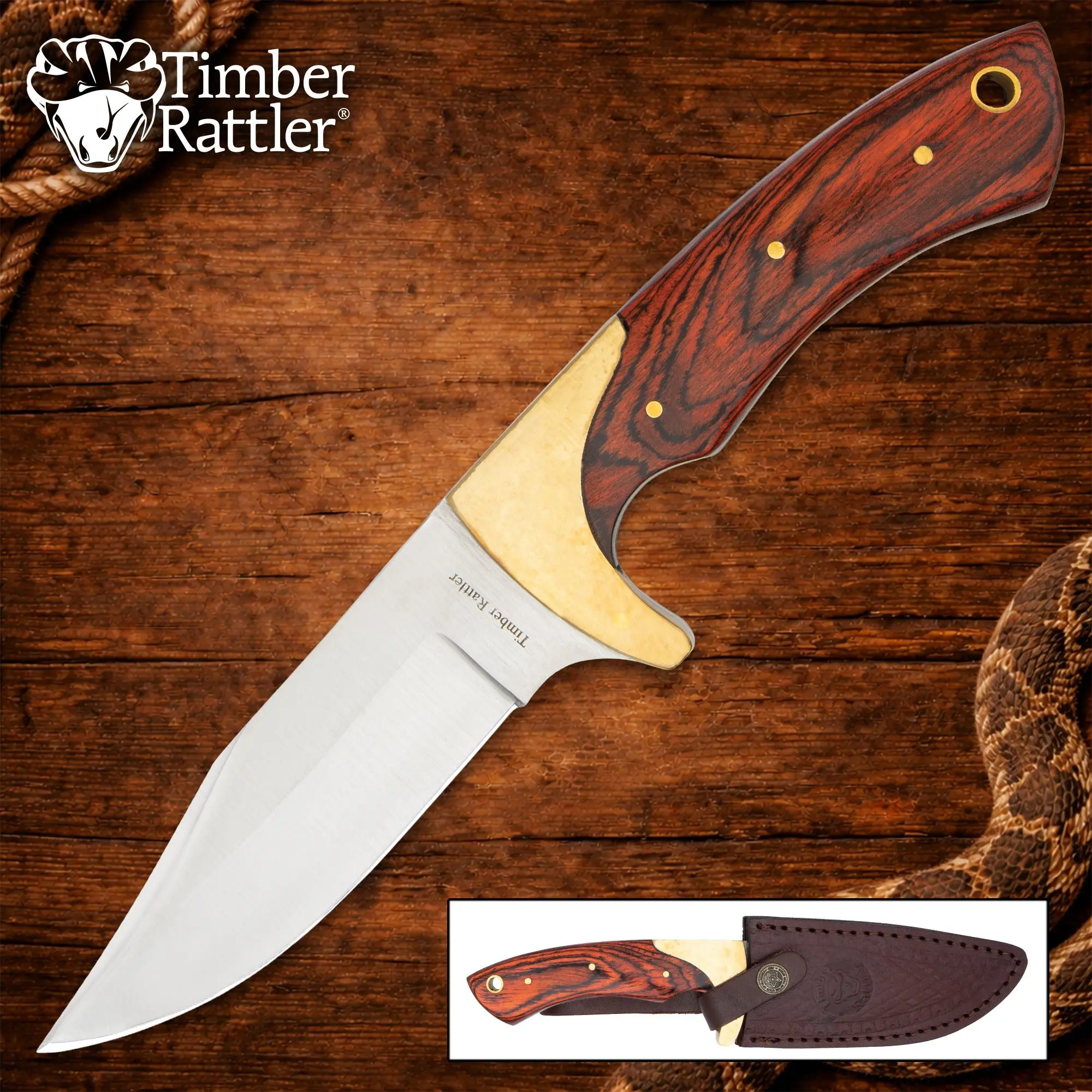 Timber Rattler Tumbleweed Skinner Knife Timber Rattler Tumbleweed Skinner Knife