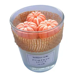 Pumpkin Spice Soy Candle 12oz – Sweet Essence Candles | Hand-Poured, Clean-Burning, Eco-Friendly Fall Scent | Gift for Her, Him, Friends, or Home Décor