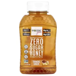 Wholesome Yum Zero Sugar Honey Substitute, Turmeric Ginger, 11 oz (312 g)