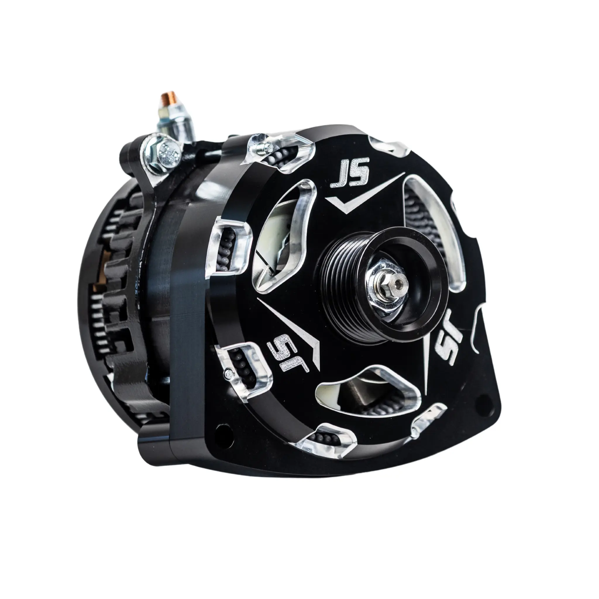1996-2024 GM Billet High Output Alternator (Black)