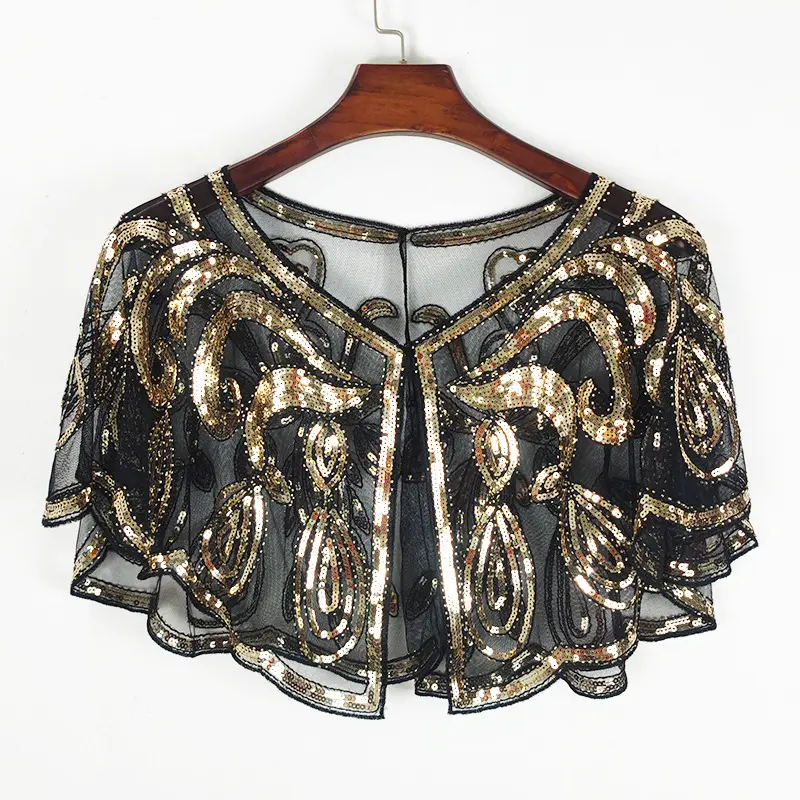 Sparkly Sequin Pashmina with Beads and Netting Elegant Scarf for Beach  Vacation Evening Dress Accessory - TikTok Shop