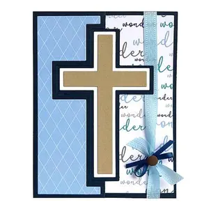 Crafts & Sewing The Stamps of Life Cross Interactive Flip-it Card Die Set