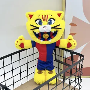 Hot sale Football Mascot Cat Plush Toy Football Plush Cat Mascot Football Cat Plush Toy The Bunny Doll Stuffed Animal Soft Toy