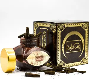ARABIYAT Oud Wood Incense Charcoal Chips - Agarwood | Oudh Bakhoor | Arabian Oud Sticks | Inciensos Aromaticos para La Casa | Long Lasting Fragrance | Use for Meditation and Relaxation - 25g Long-lasting Decoration | Woody Scent