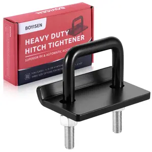 BOYISEN Anti Rattle Hitch Tightener - No Rattle Noise Hitch Clamp for 1.25” inch Trailer Hitches