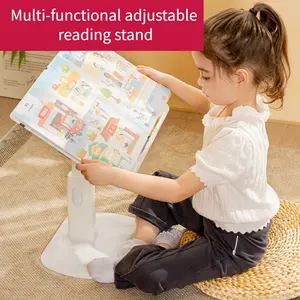 Adjustable Reading Bookshelf, Height and Angle Adjustable, Suitable for All Ages, Ideal for Bed, Floor, Sofa, Tablet Stand