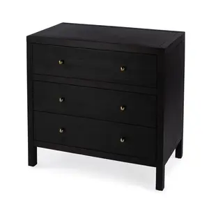 Nora 3-Drawer Chest in Coffee  5731451