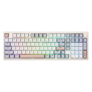 Epomaker Galaxy100 1800 ANSI Layout VIA Gaming Wireless Keyboard with Knob - Aluminum Gasket Keyboard with Cushioning Materials South-Facing RGB Backlight Hot-Swap Tri-Mode USB-C/BT 5.0/2.4GHz keyboards for gaming creamy keyboard TikTokShopJumpstartSale
