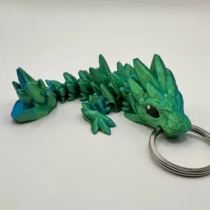 Gemstone Dragon Keychain Gemstone Dragon Keychain