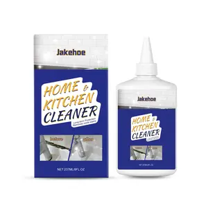 Jakehoe Household Stain Removal Gel Multi-Purpose Mold & Stain Remover for Kitchens Bathrooms Mess-Free Splash-Proof 237ml