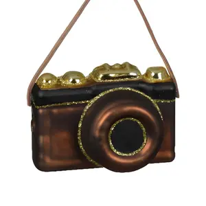 Glass Camera Ornament