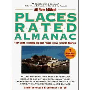 USED-Places Rated Almanac by David Savageau (Paperback)