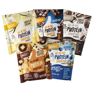 HOT! TikTok EXCLUSIVE Protein Smoothie Sampler Bundle -  10 Variety Pack - 25g Protein