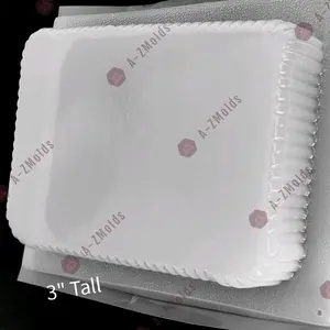 Large 6L approx Mold gelatin,jello regtangular with strips