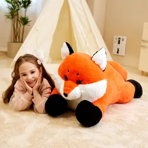 IKASA Giant Fox Stuffed Animal Plush Toy, 30" Large Fox Big Jumbo Fox Plush Toys for Kids Girls Boys Girlfriend