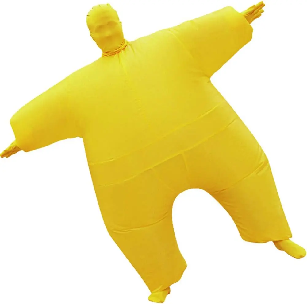 Inflatable Masquerade Costume Full body suit Air Blow up Costumes Jumpsuit SuitGift.