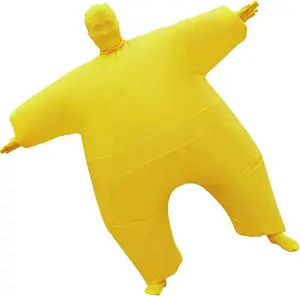 Inflatable Masquerade Costume Full body suit Air Blow up Costumes Jumpsuit SuitGift.