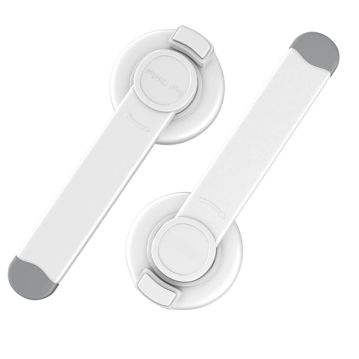 Toilet Lock (2 Pack) for  Safety,  Proof Toilet Seat Lock with 2 Extra Pallet Fit for  Standard Toilet, Easy Intallation Toilet Lid Lock with 2 Extra 3M Adhesive
