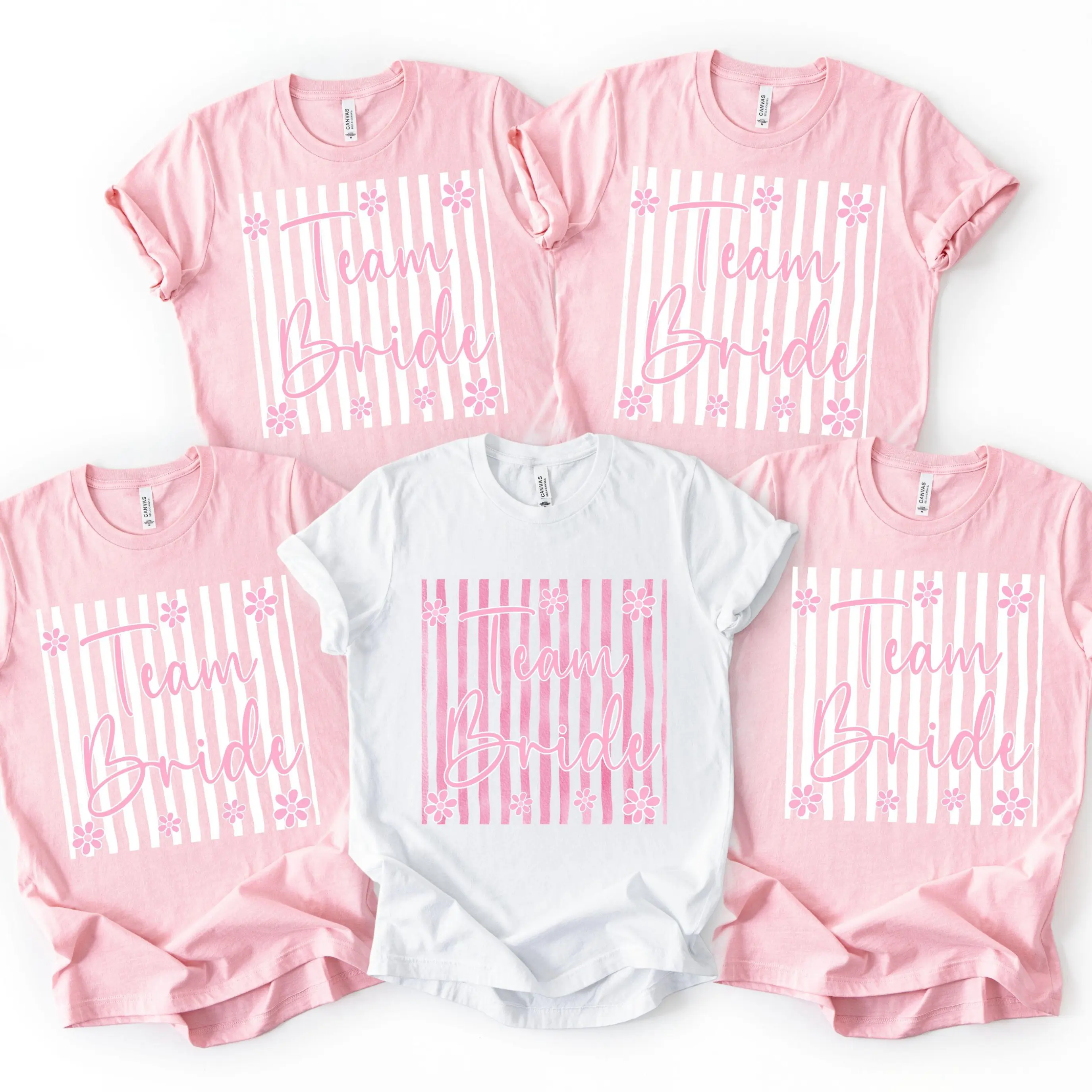 Team Bride Shirts, Bride Shirt, Bachelorette Party Shirt, Bridesmaid Shirt, Bridesmaid Proposal Gift, Bachelorette Shirt, Retro Stripe Shirt