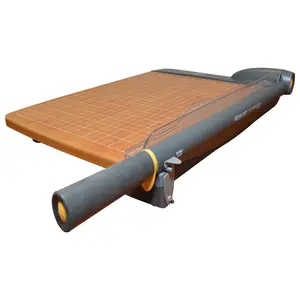 Westcott TrimAir Titanium Bonded Wood Guillotine Paper Trimmer with Anti-Microbial Protection, 15" (15107)