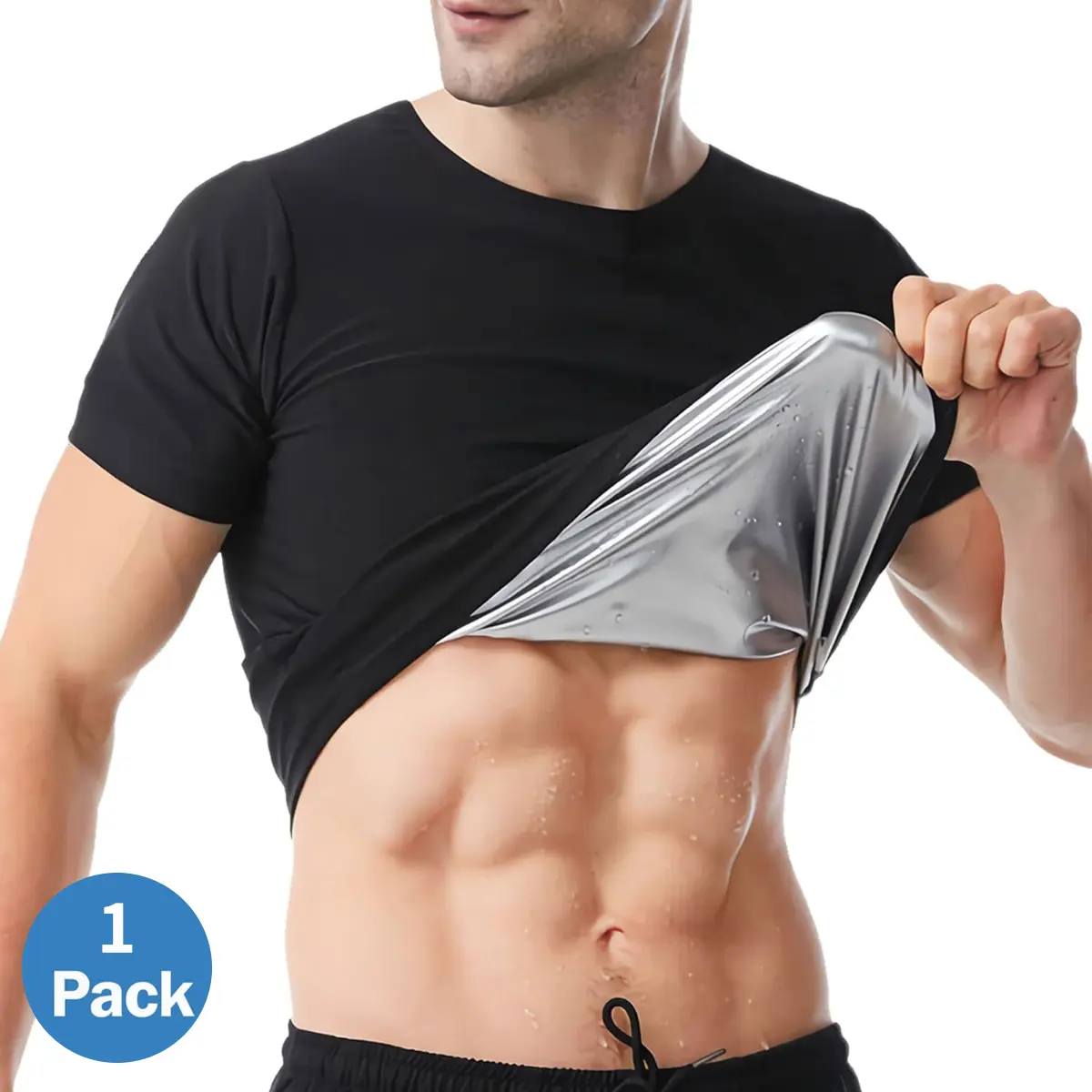 1/2/3/4 Pack Menswear Sauna Suits Fitness Vest Shirt Sweat Compression Short Sleeves Body Shaper Shapewear Workout Tank Top Sports Athletic Gym Sportswear Wetsuit 1/2/3/4 Pack Menswear Sauna Suits Fitness Vest Shirt Sweat Compression Short Sleeves Body Shaper Shapewear Workout Tank Top Sports Athletic Gym Sportswear Wetsuit
