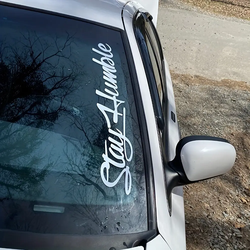 Stay mlegance, vinyl stickers waterproof for RV