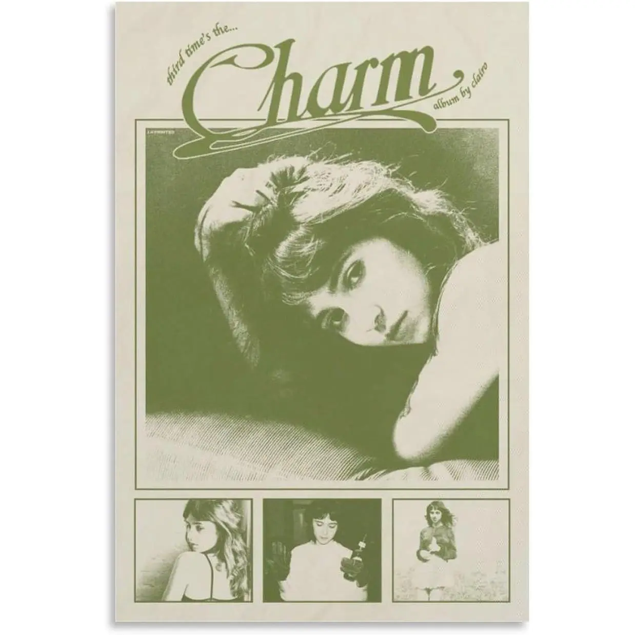 Clairo Charm (3) Canvas Posters Wall Art Bedroom Office Room Decor Gift Unframe-style12x18inch(30x45cm) Decoration Photo Colorful Ornaments Artistic Print