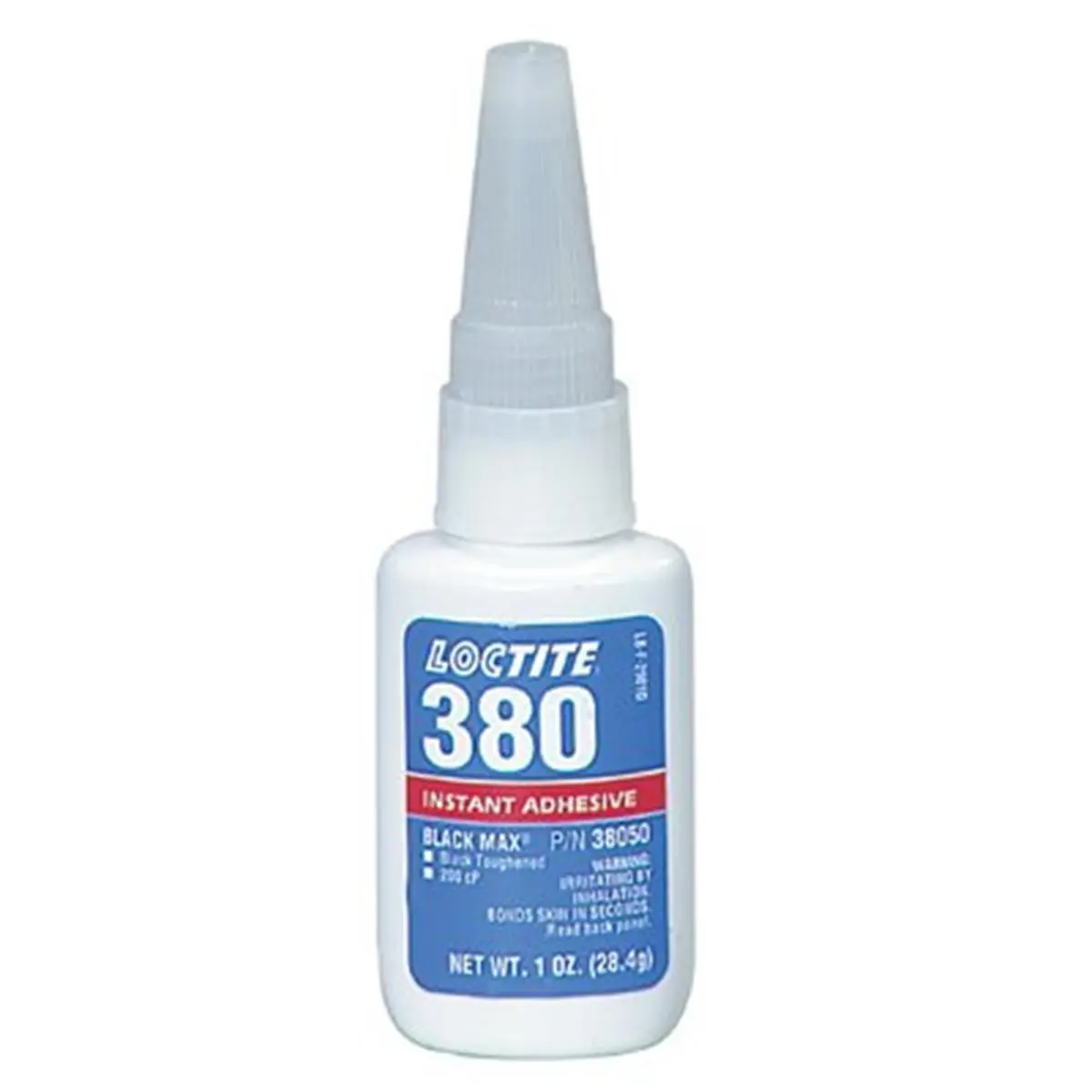 Loctite 442-38050 1-Oz Black Max 380Toughenedins. Adhesive