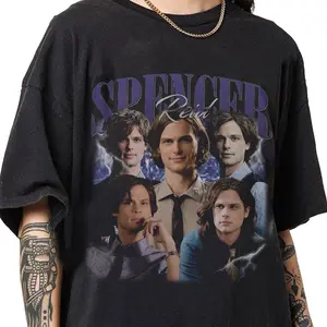 Spencer Reid Graphic Tee for Criminal Minds Fans JYE